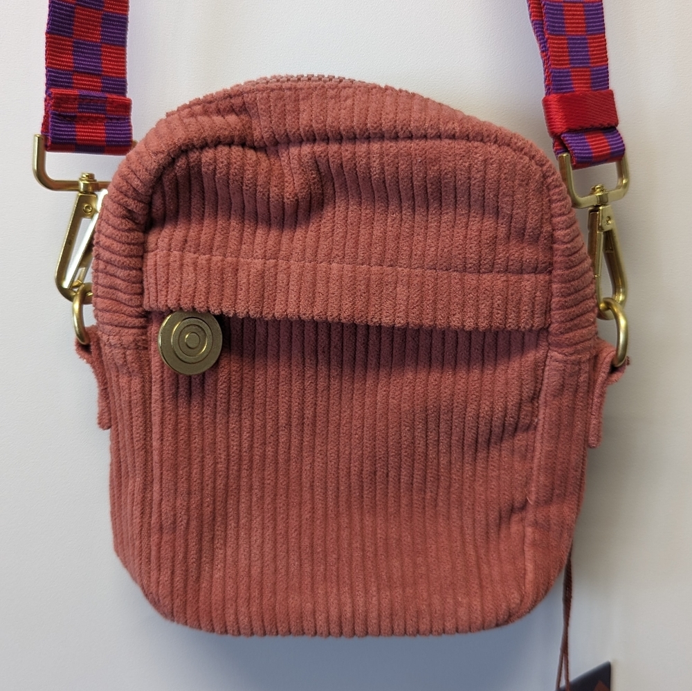 Women's Pink Corduroy Crossbody Bag - Rowing Blazers X Target